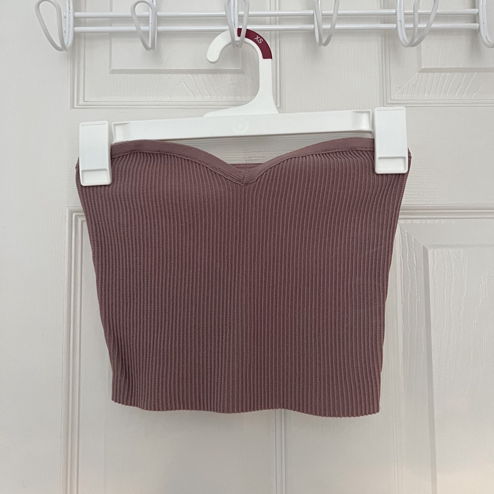 Sculpt Knit Sweetheart Tube Top